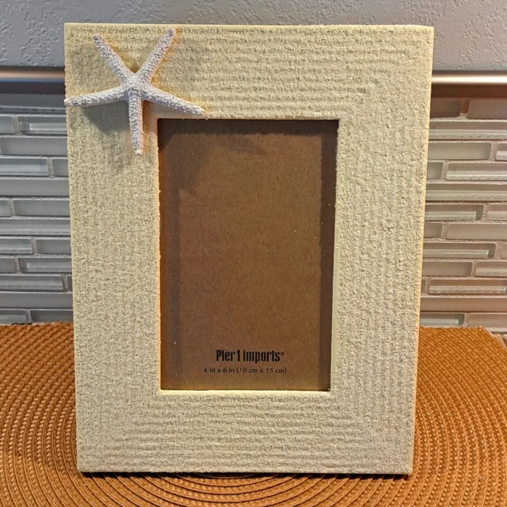 Pier 1 Imports Starfish Photo Frame 4